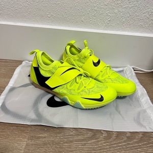 NIKE ZOOM POLE VAULT ELITE VOLT MINT FOAM TRACK & FIELD DR9926-700 SIZE 8 NEW